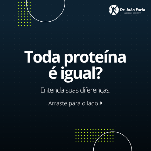 Toda proteína é igual? Entenda as diferenças