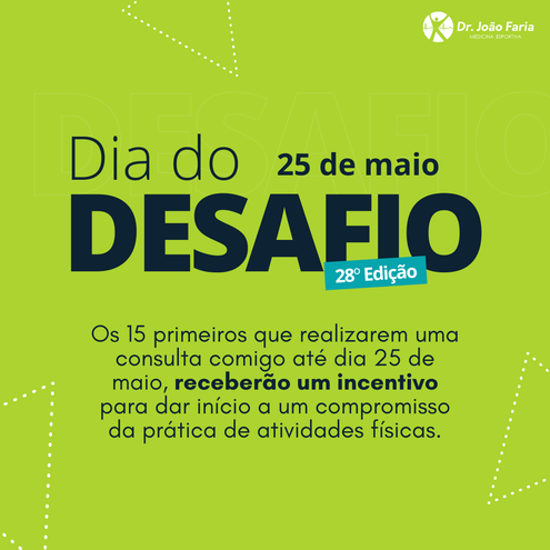 Dia do Desafio - 28º Edição - 25/05/22