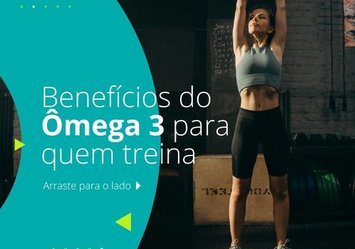 Benefícios do Ômega 3 para quem treina