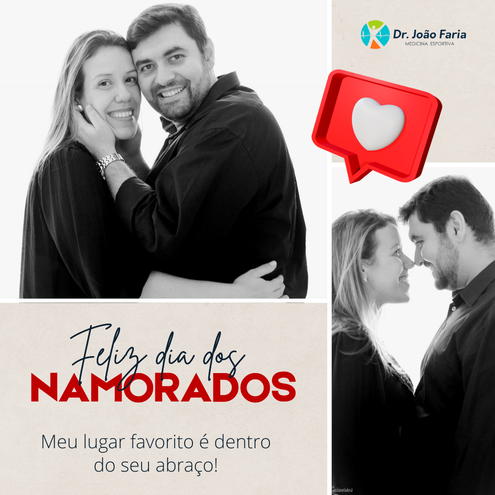 Feliz Dia dos Namorados - Meu lugar favorito é dentro do seu abraço!