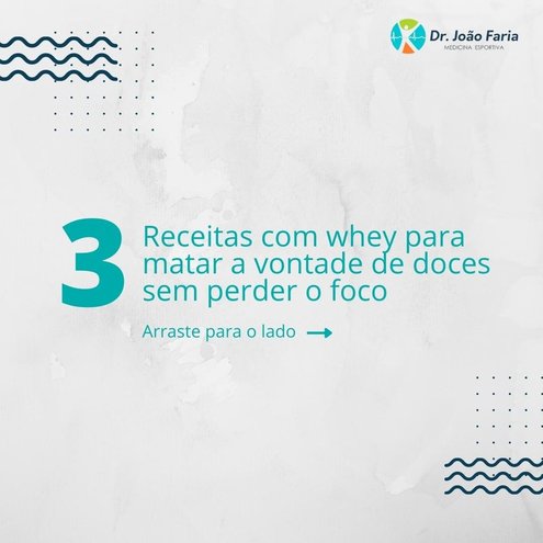 3 receitas com whey para matar a vontade de doces sem perder o foco