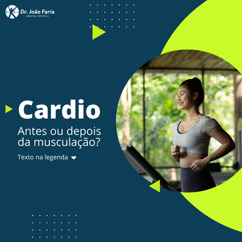 Cardio - Antes ou depois da musculação?