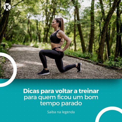 Dicas para voltar a treinar para quem ficou um bom tempo parado