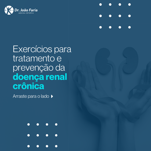 Exercícios para tratamento e prevenção da doença renal cônica