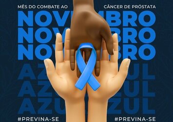 Novembro Azul - Mês de combate ao câncer de próstata