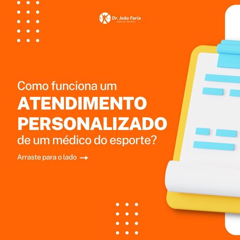 Como funciona um atendimento personalizado de um médico do esporte?