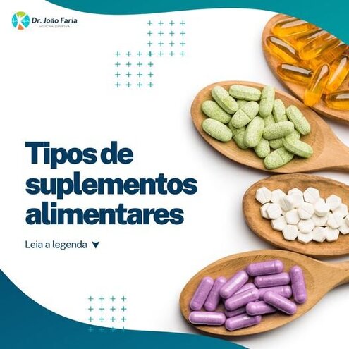 Tipos de suplementos alimentares