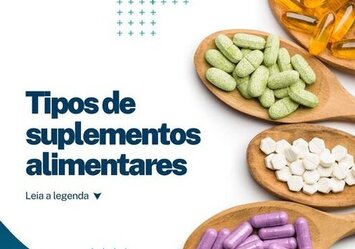 Tipos de suplementos alimentares