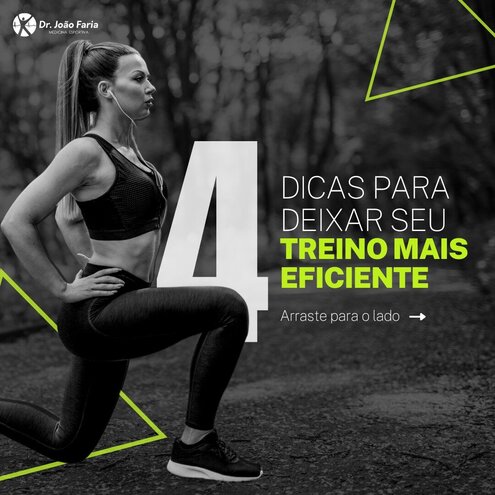 4 Dicas para deixar seu treino mais eficiente