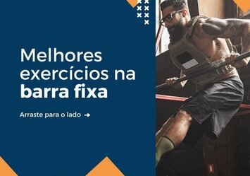 Melhores exercícios na barra fixa