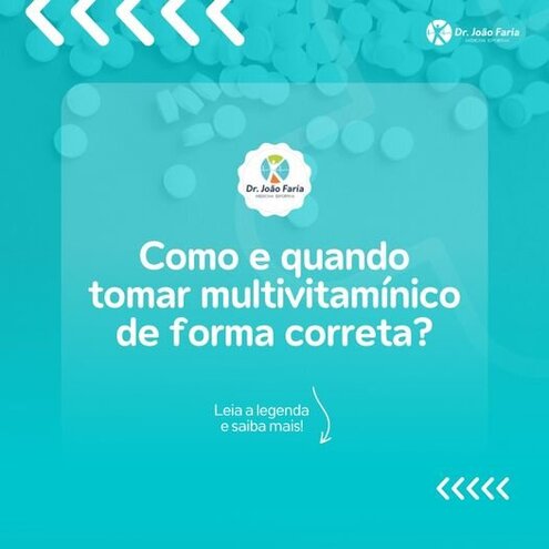 Como e quando tomar multivitamínico de forma correta?