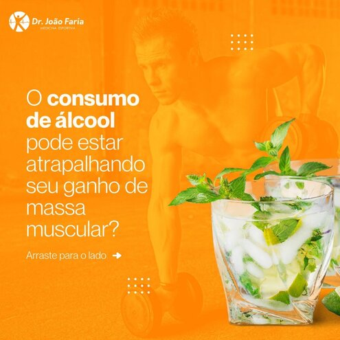 O consumo de álcool pode estar atrapalhando seu ganho de massa muscular?