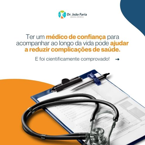 Ter um médico de confiança para acompanhar ao longo da vida pode ajudar a reduzir complicações da saúde. E foi cientificamente comprovado!