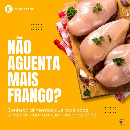 Não aguenta mais frango?