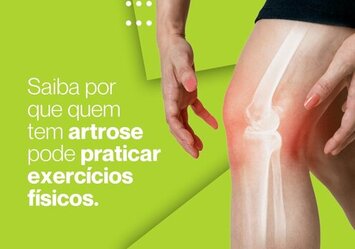 Saiba por que quem tem artrose pode praticar exercícios físicos