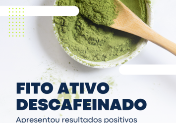 Fito Ativo Descafeinado - Apresentou resultados positivos no tratamento de obesidade