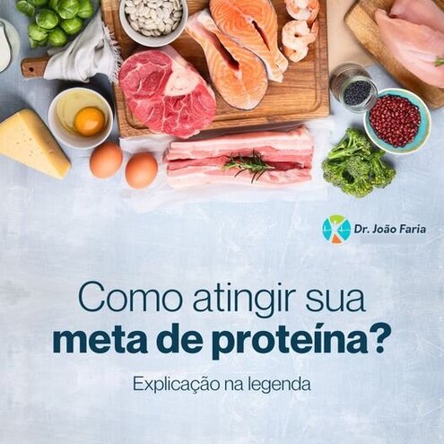 Como atingir sua meta de proteína?