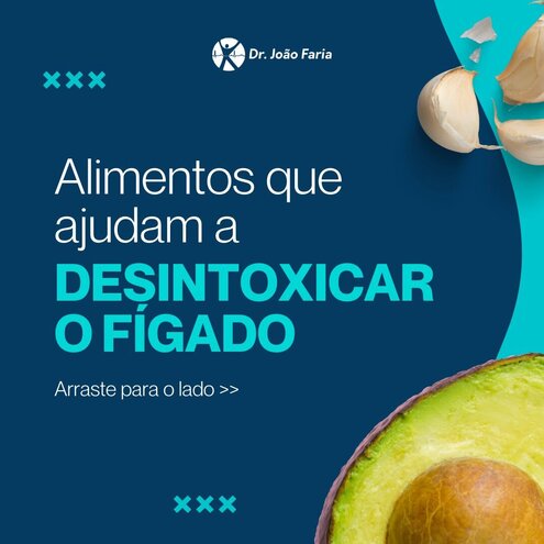 Alimentos que ajudam a desintoxicar o fígado