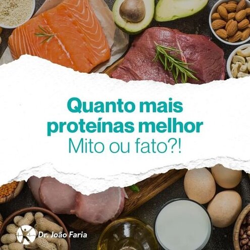 Quanto mais proteínas melhor. Mito ou fato?!