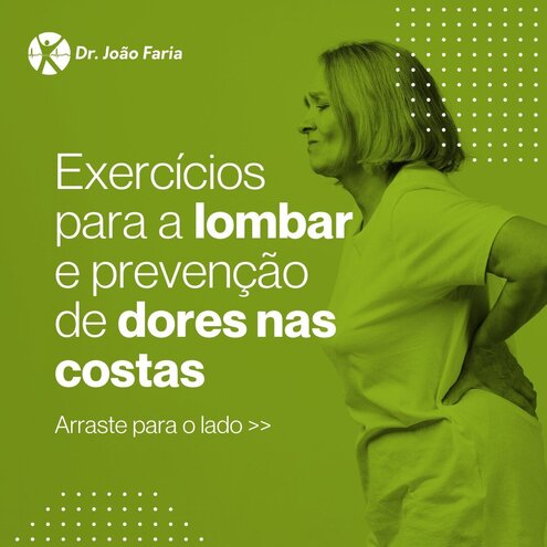 Exercícios para a lombar e prevenção de dores nas costas