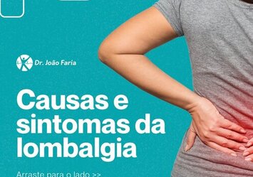 Causas e sintomas da lombalgia