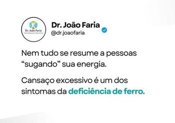 Antes de colocar a culpa da sua fraqueza em outras coisas ou pessoas, que tal colocar o check-up em dia para verificar a quantidade de ferro?