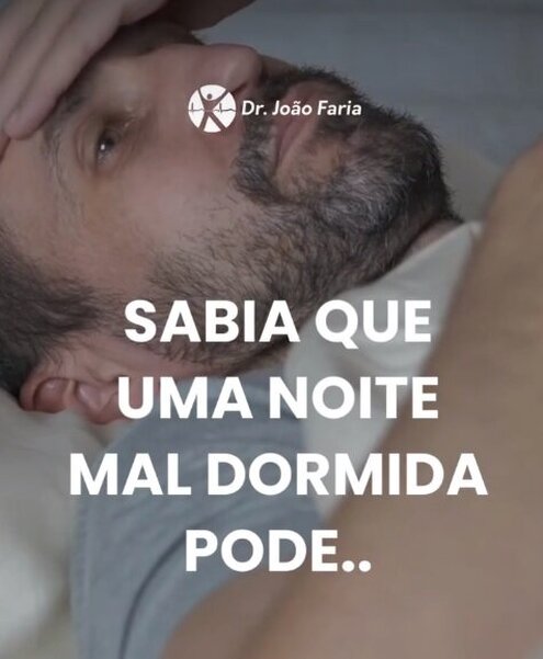 Saiba que uma noite mal dormida pode...