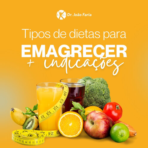 Tipos de dietas para emagrecer + indicações