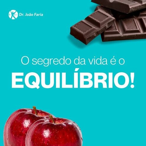 O segredo da vida é o equilíbrio!