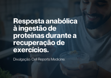 Rsposta anabólica à ingestão de proteínas durante a recuperação de exercícios