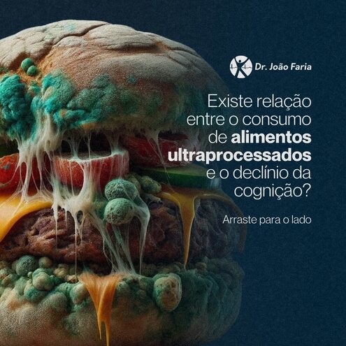 Existe relação entre o consumo de alimentos ultraprocessados e o declínio da cognição? 