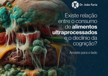 Existe relação entre o consumo de alimentos ultraprocessados e o declínio da cognição? 