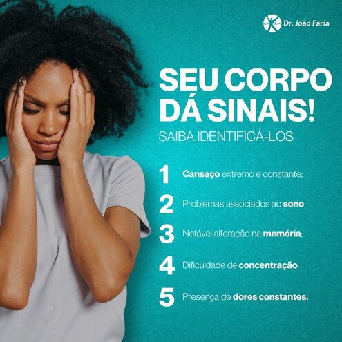 Seu corpo dá sinais!