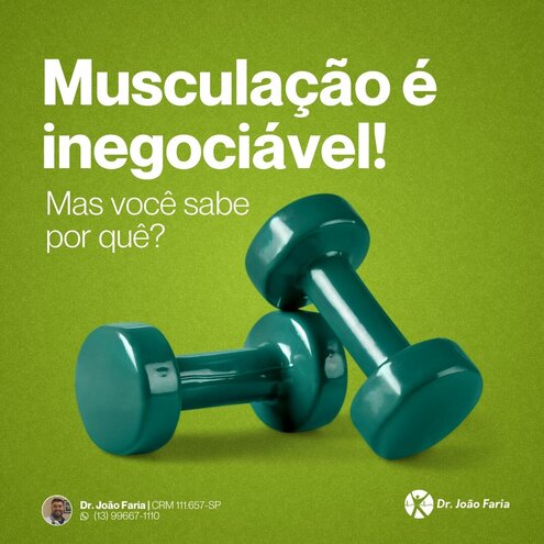 Musculação é inegociavel!