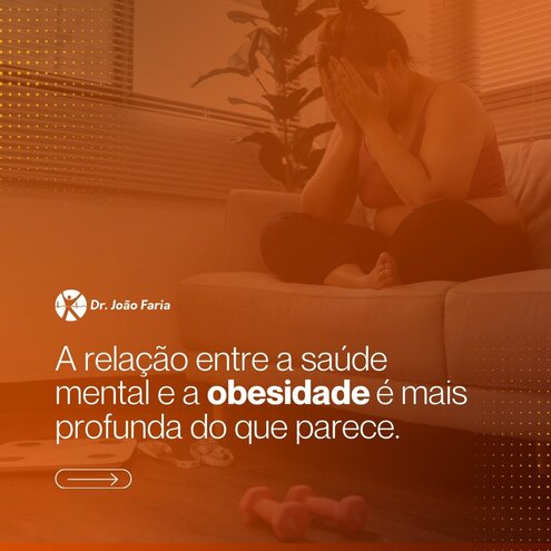 A relação entre a saúde mental e a obesidade é mais profunda do que parece.