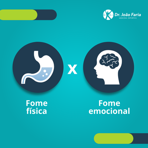 Você sabe diferenciar a fome física da fome emocional?