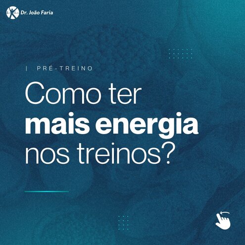 Como ter mais energia nos treinos?