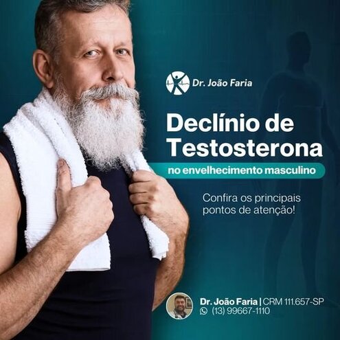 Declínio do Testosterona no envelhecimento masculino