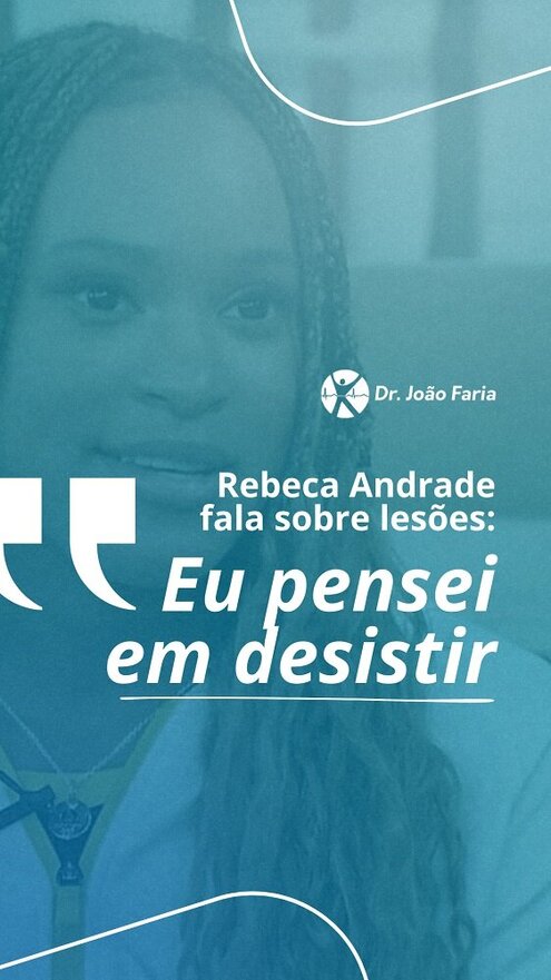 Rebeca Andrade fala sobre lesões: 