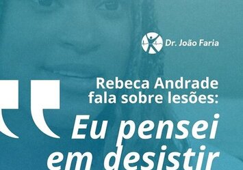 Rebeca Andrade fala sobre lesões: 