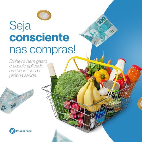 Seja consciente nas compras!