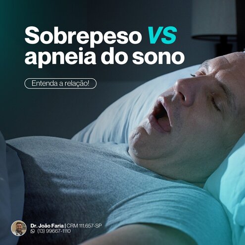 Sobrepeso Vs Apneia do sono