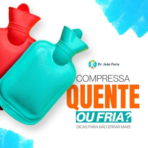 Compressa quente ou fria?