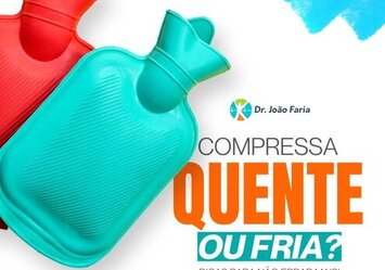 Compressa quente ou fria?