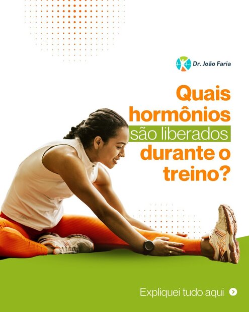 Quais hormônios são liberados durante o treino?