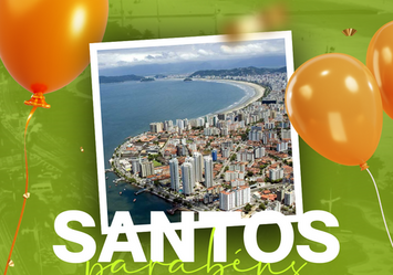 Feliz Aniversário, Santos! 479 anos