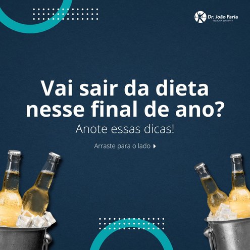 Vai sair da dieta nesse final de ano? 