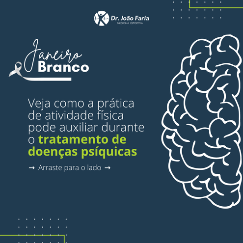 veja como a prática de atividade física pode auxiliar durante o tratamento de doenças psíquicas