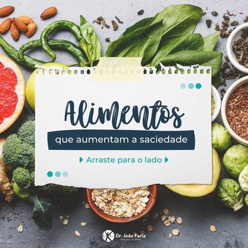 Alimentos que aumentam a saciedade