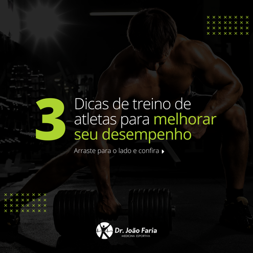 3 Dicas de treino de atletas para melhorar seu desempenho